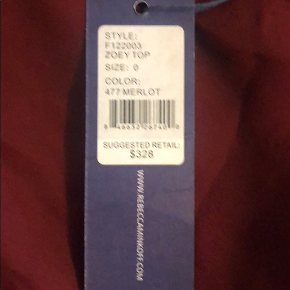 Rebecca Minkoff Zoey top - Picture 3 of 4